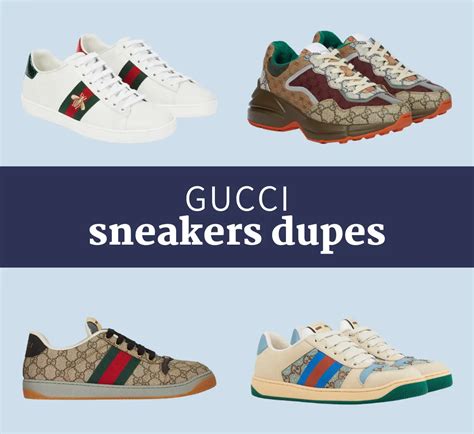 gucci sneakers dupe|gucci shoes knockoff.